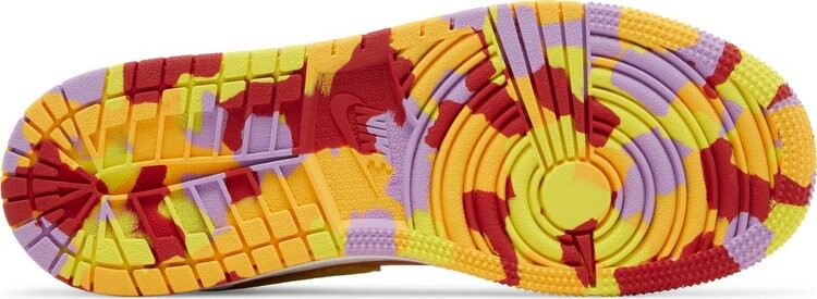 Кроссовки Air Jordan 1 Mid SS GS 'Championships', разноцветный — фото 4