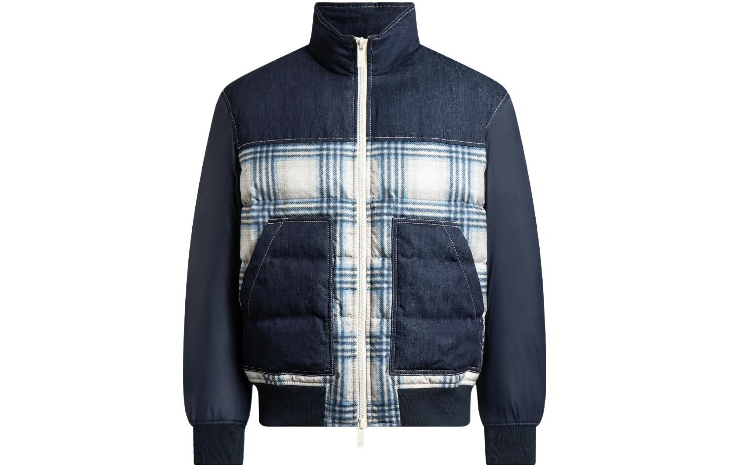 

Пуховик мужской джинсовый синий Armani Exchange, синий