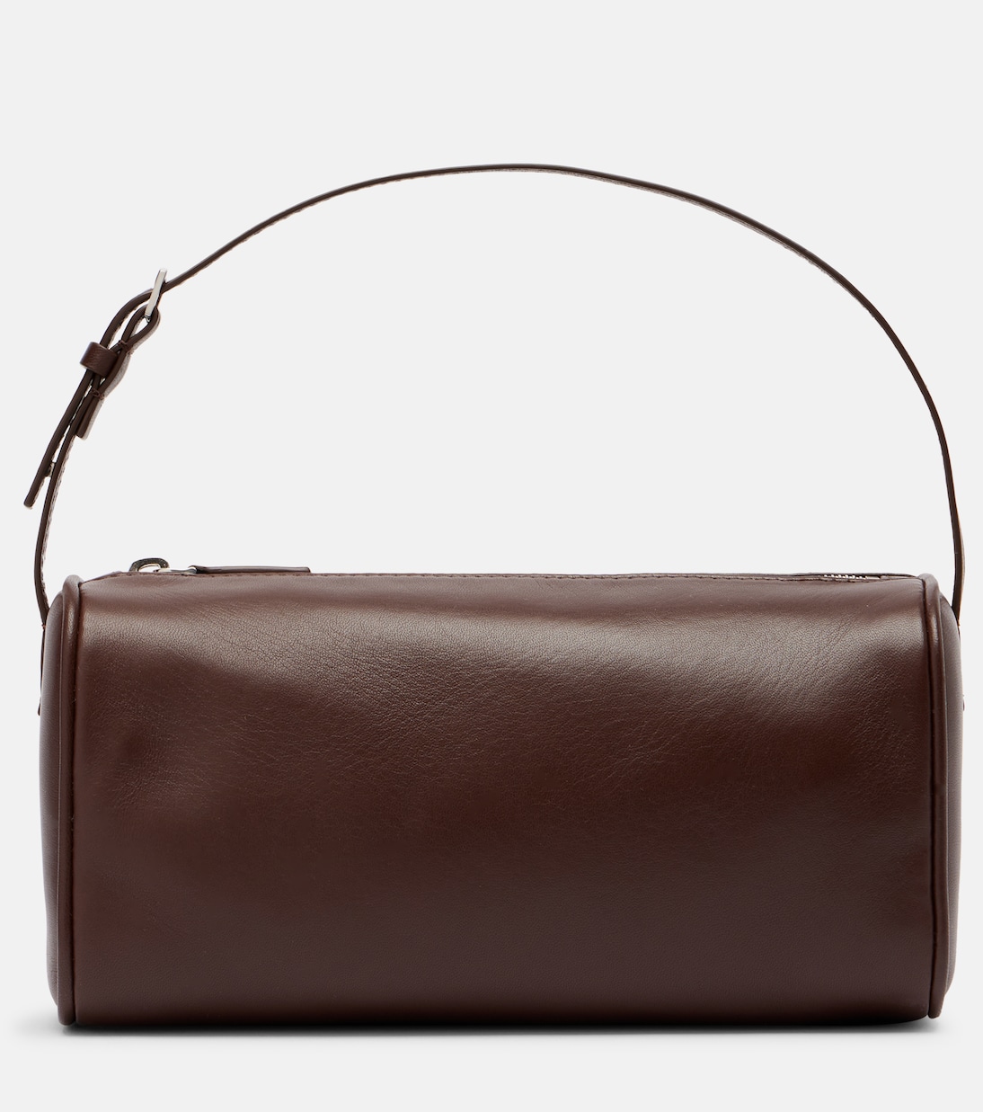 

Кожаная наплечная сумка в стиле 90-х The Row, Brown Melange Ans