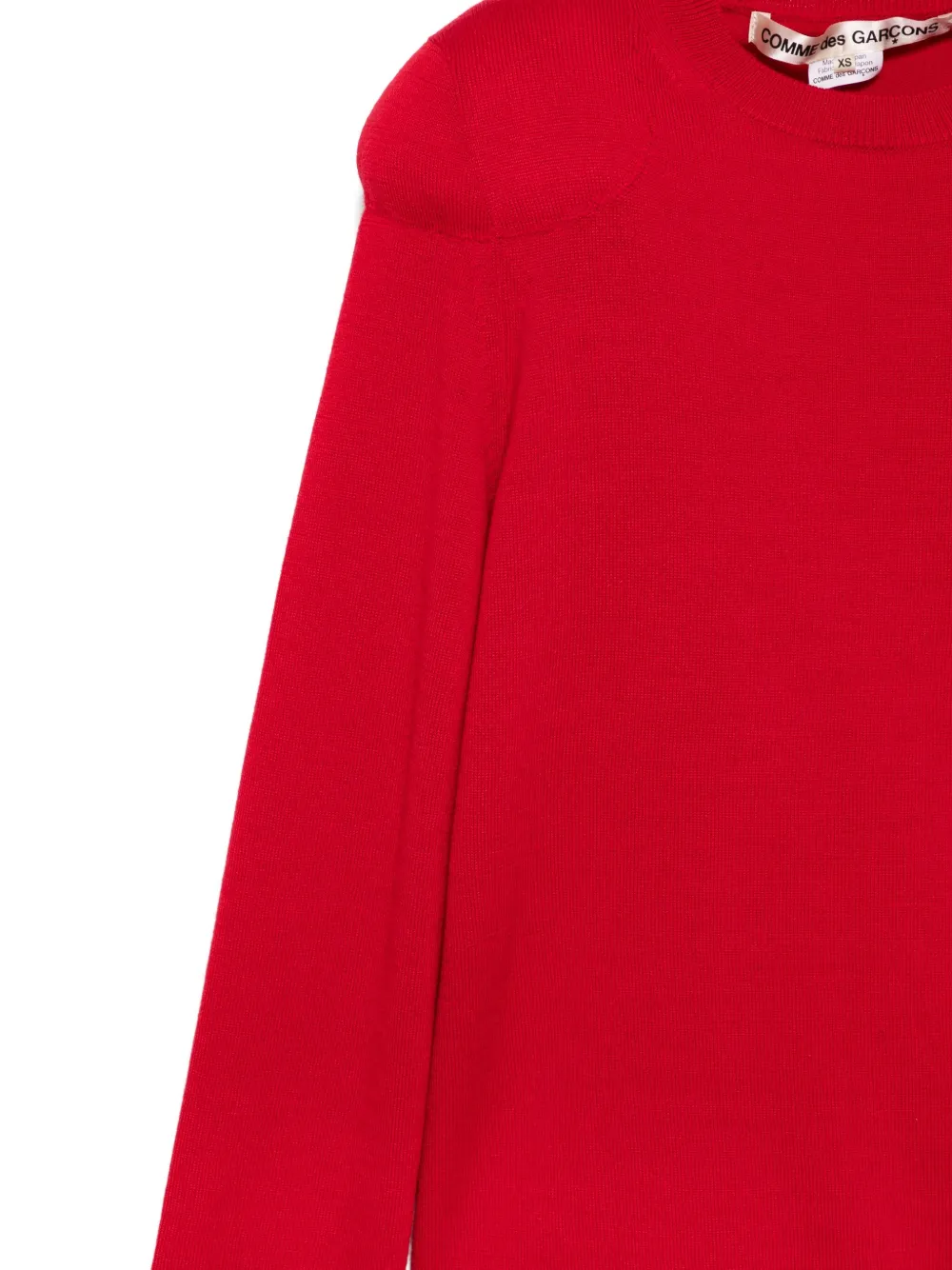 Джемпер с длинными рукавами Comme Des Garcons, красный — фото 3
