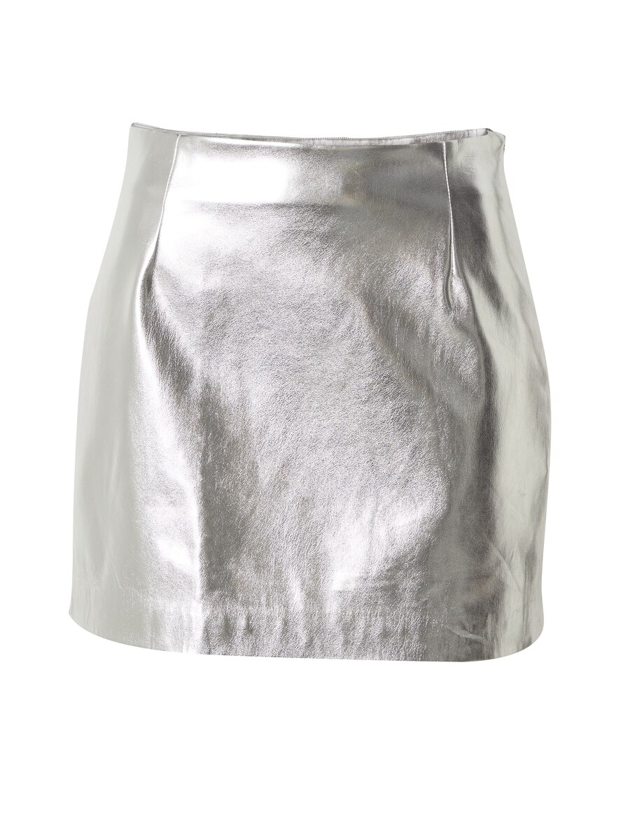 

Кожаная юбка EDITED Skirt Marjane, серебряный