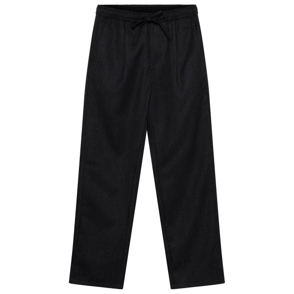 

Брюки с эластичной талией из инжирной шерсти - брюки для отдыха Knowledgecotton Apparel, серый