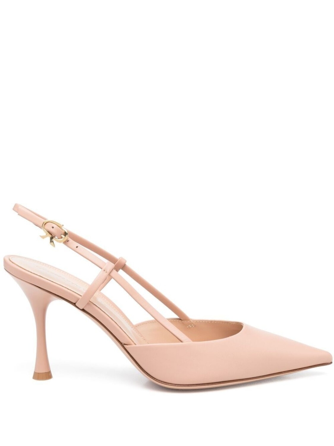 

Туфли Ribbon с ремешком на пятке Gianvito Rossi, бежевый