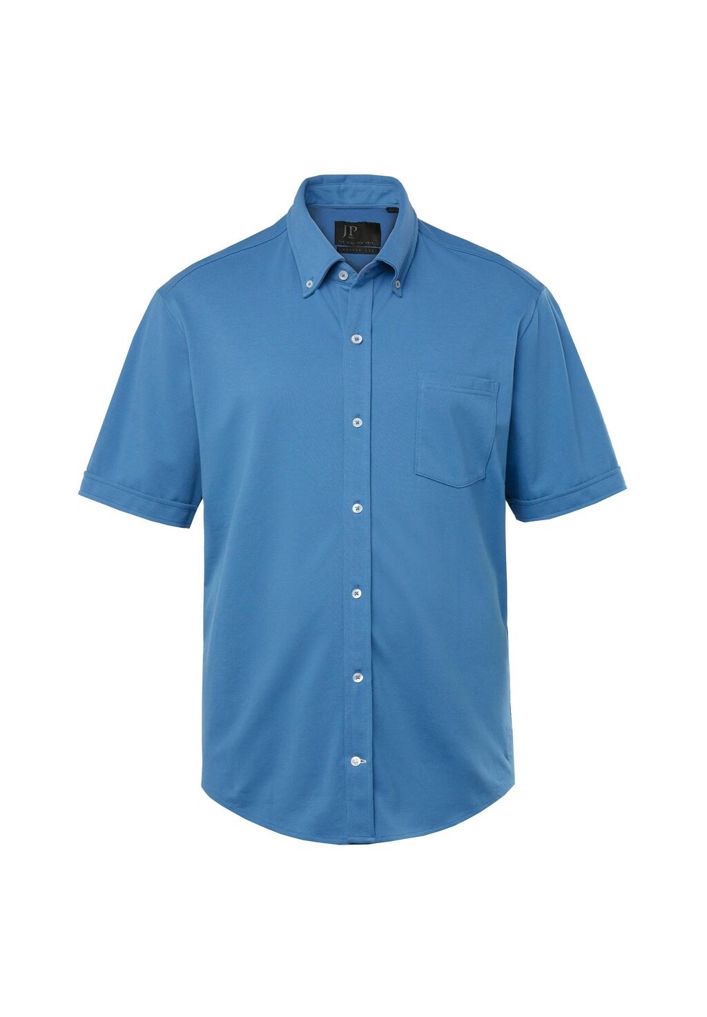 

Рубашка FLEXNAMIC SHORT SLEEVE BUTTON-DOWN COLLAR MODERN FIT JP1880, сине-серый