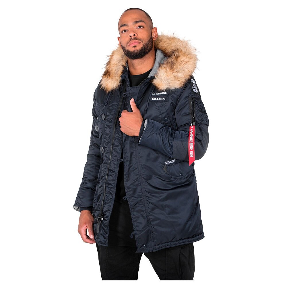 

Куртка Alpha Industries N3B Airborne, синий