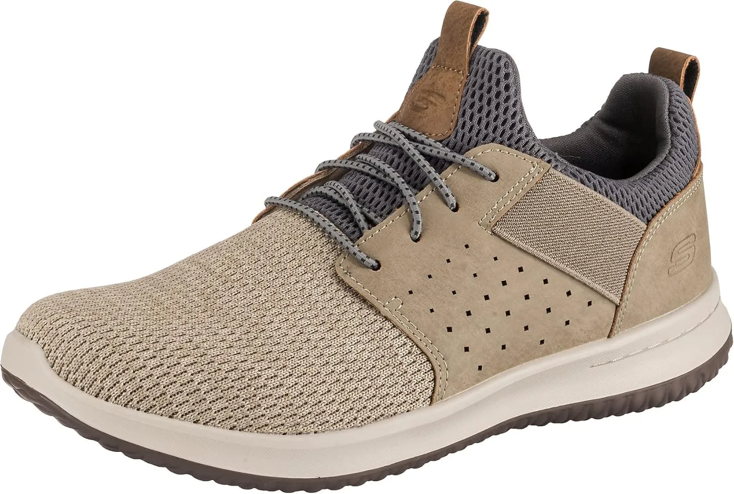 Мужские кроссовки Skechers Delson Camben, серо-коричневый
