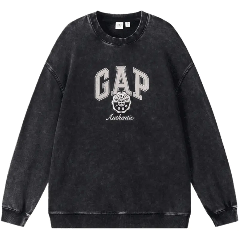 

Футболка женская черная GAP, розовая