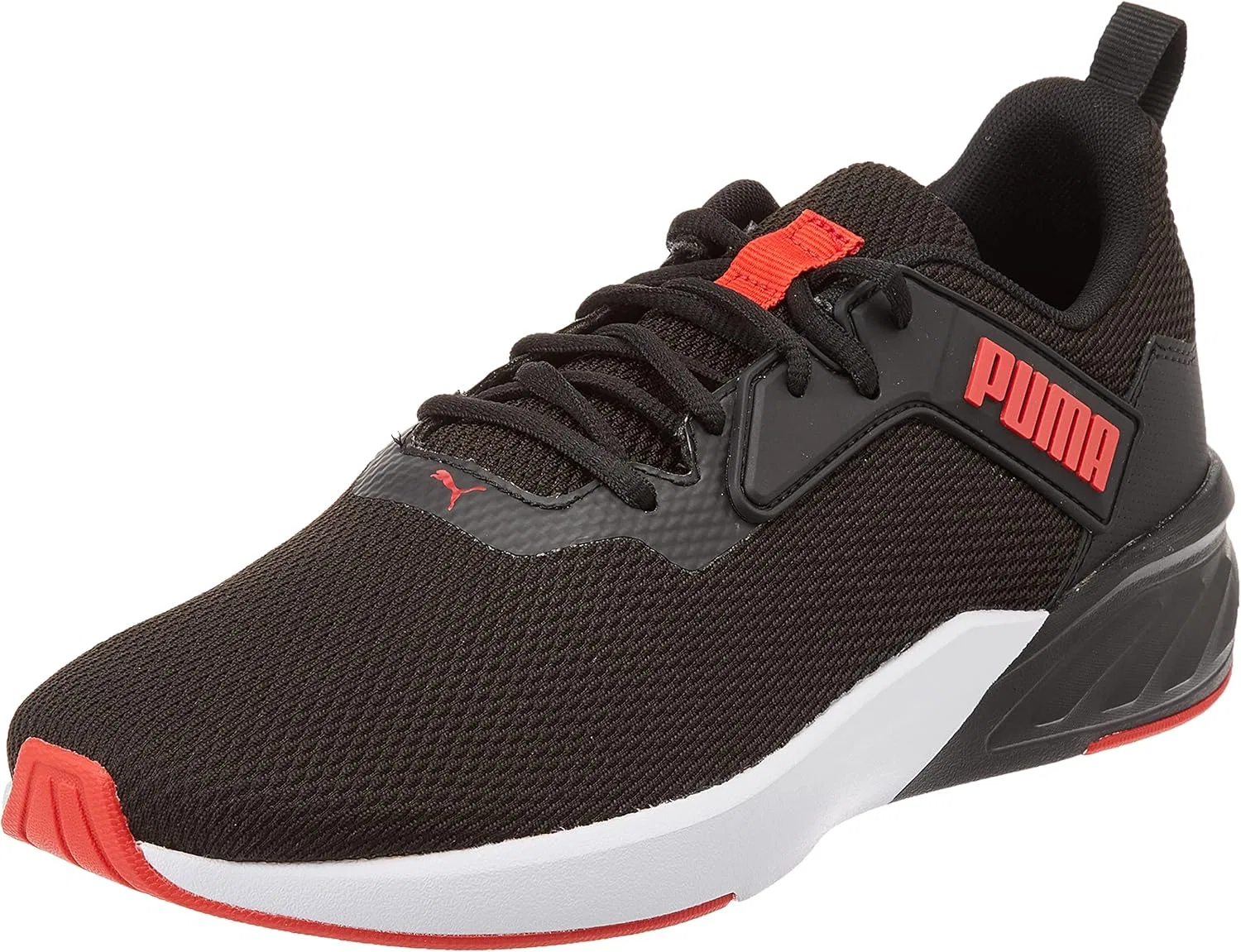 Мужские беговые кроссовки PUMA Erupter, Black Puma Black Urban Red