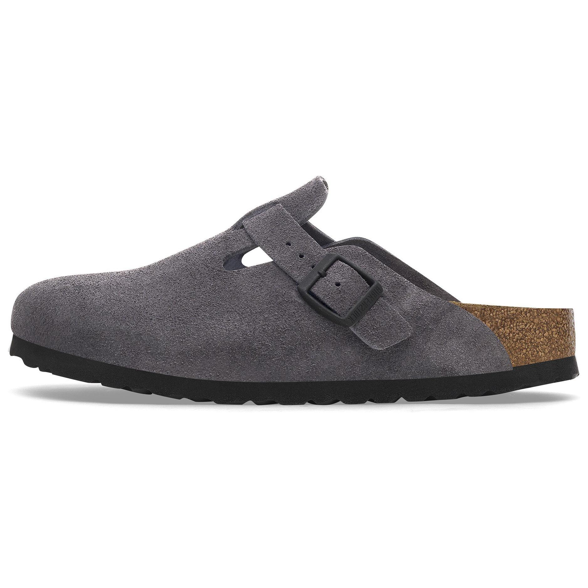 Бостонские сабо Birkenstock, Velvet Gray