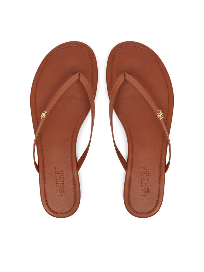 Сланцы Raquel 802953931006 Lauren Ralph Lauren, коричневый