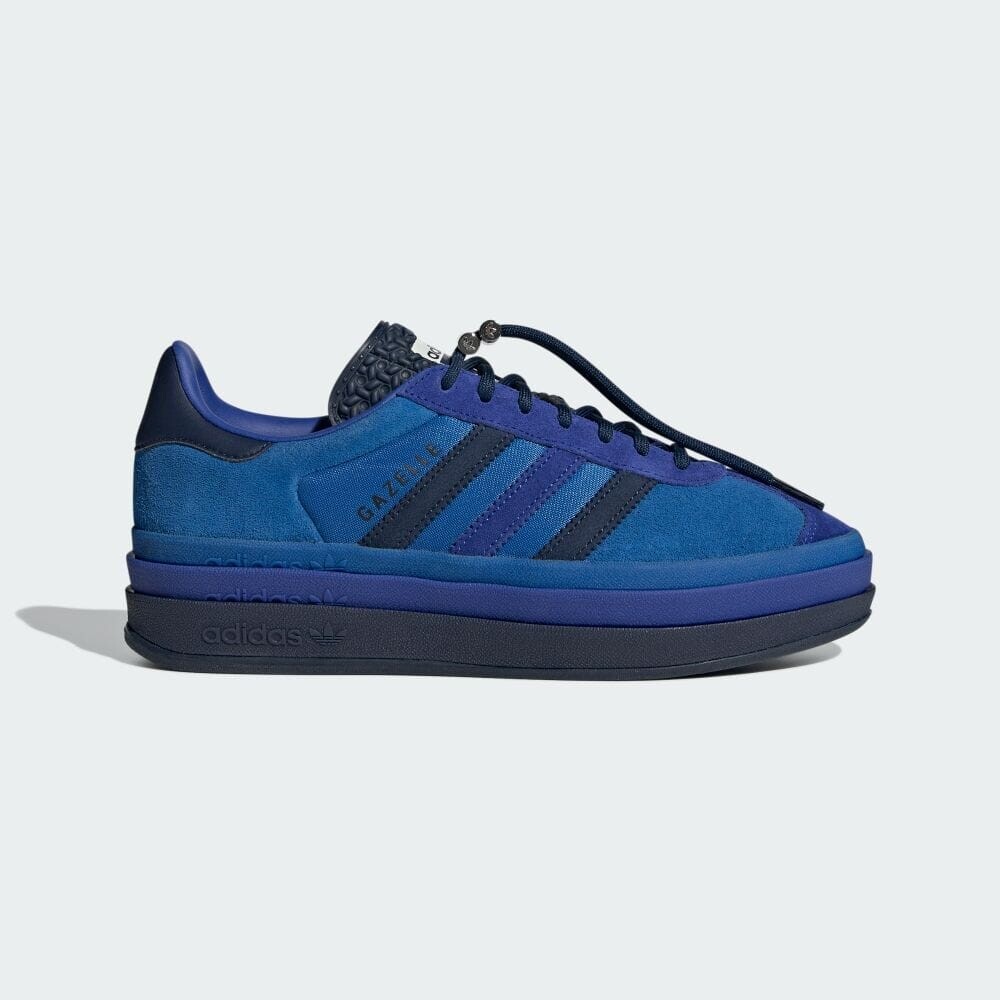 

Кроссовки Adidas ORDINARY PEOPLE X GAZELLE BOLD W, цвет Bright Royal/Semi-Clear Blue/College Navy