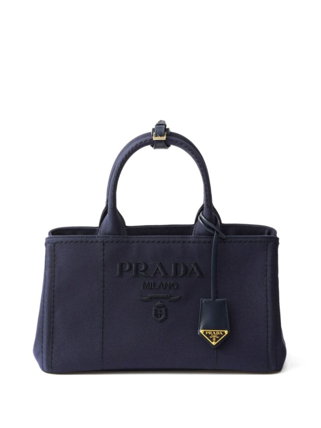 

Большая холщовая сумка Prada, синий