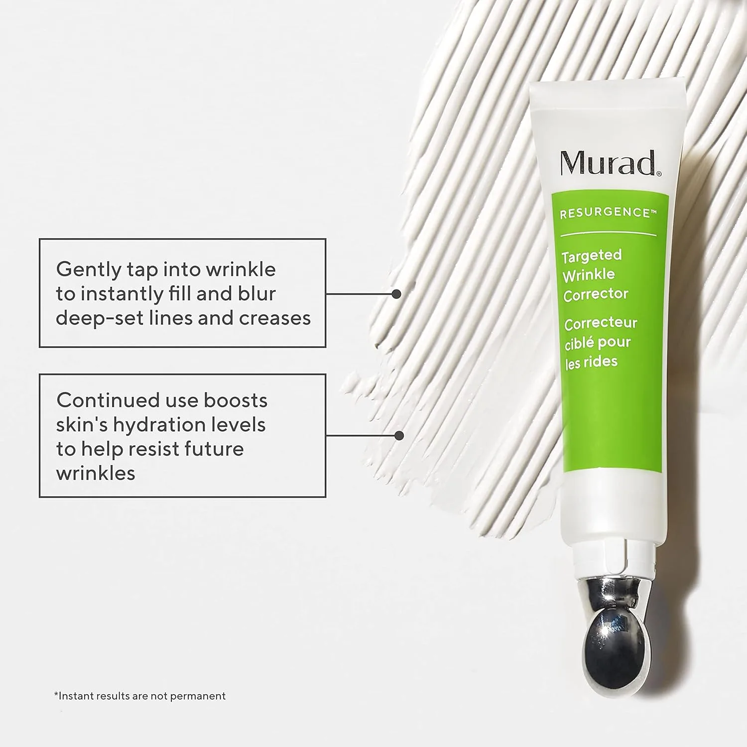 Murad Target Wrinkles набор из 3 предметов: сыворотка с ретинолом, корректор морщин, ночной крем с ретинолом - предотвращает и уменьшает морщины, увлажняет и укрепляет кожу — фото 3