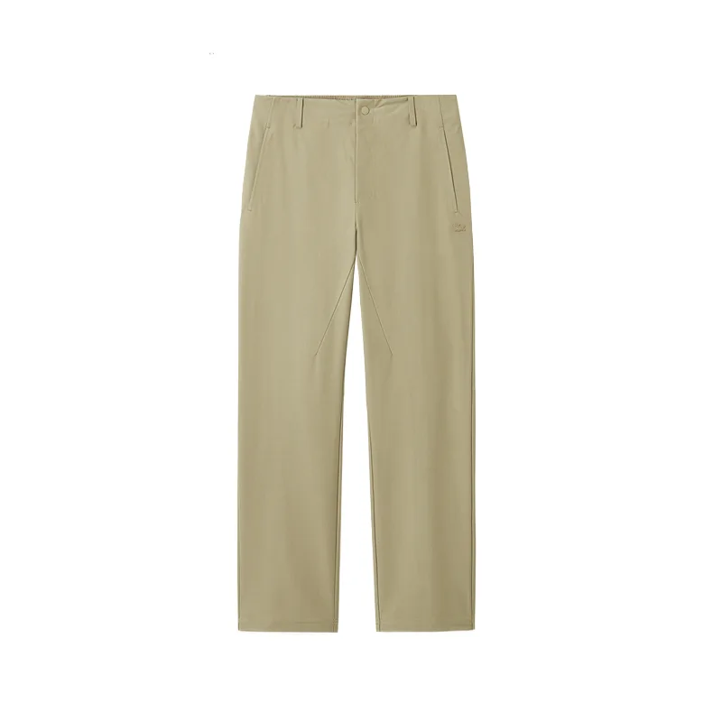 Повседневные брюки мужские умеренно зауженные LACOSTE, 02S/Milk Coffee