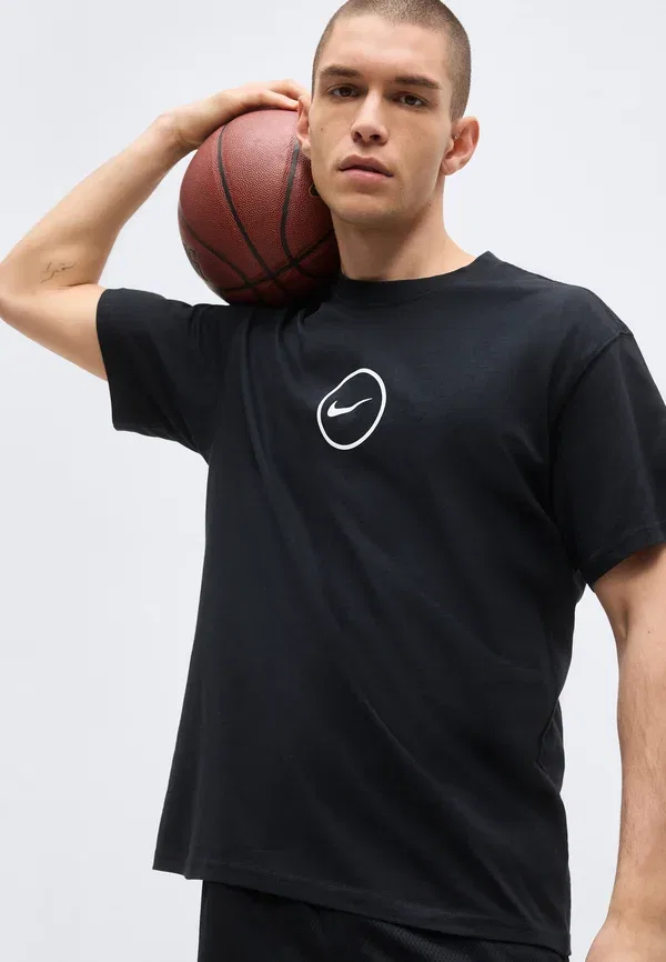 Футболка Nike Performance Tee m90 loose print, черный — фото 4