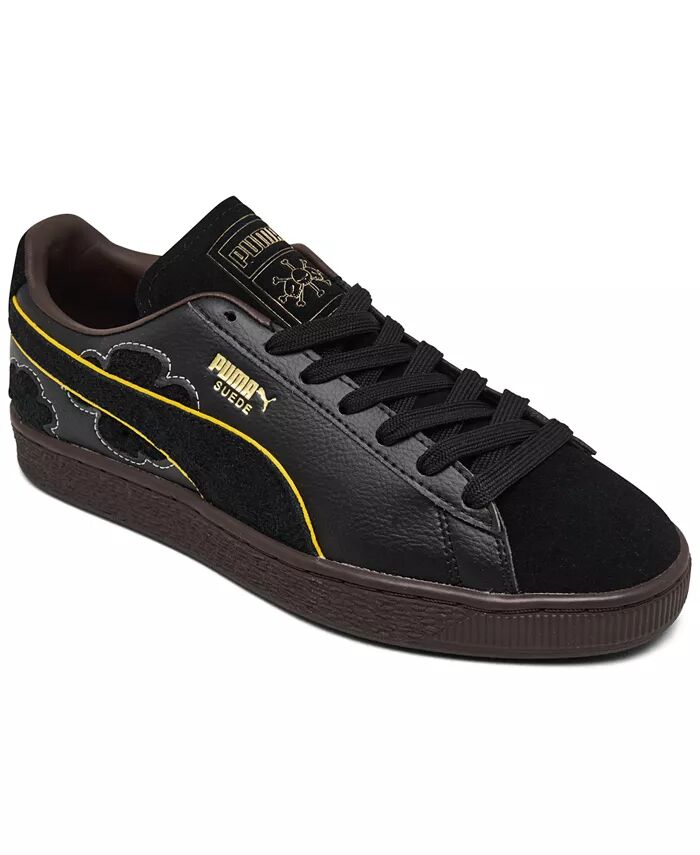 

Большие детские кроссовки Suede x One Piece Blackbeard Casual от Finish Line Puma, черный