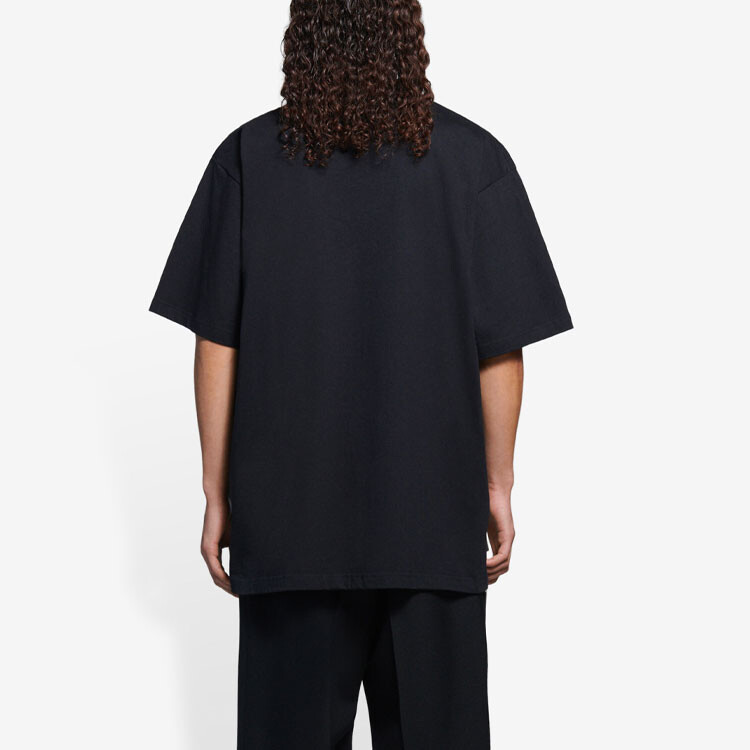 Футболка Balenciaga Scissors Flatground, черный — фото 4