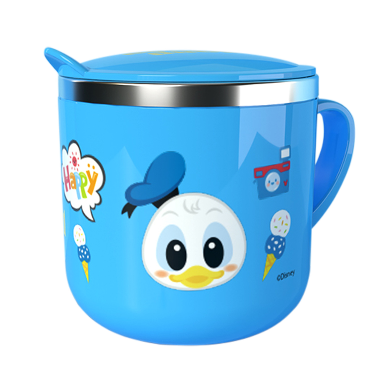 Пластиковый стакан для воды 260ml Disney, красный — фото 4