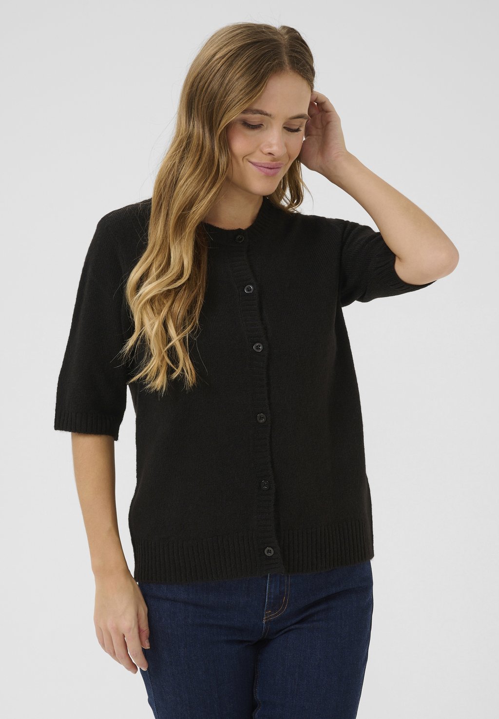 

Кардиган KAIRIS Kaffe, цвет Black Deep