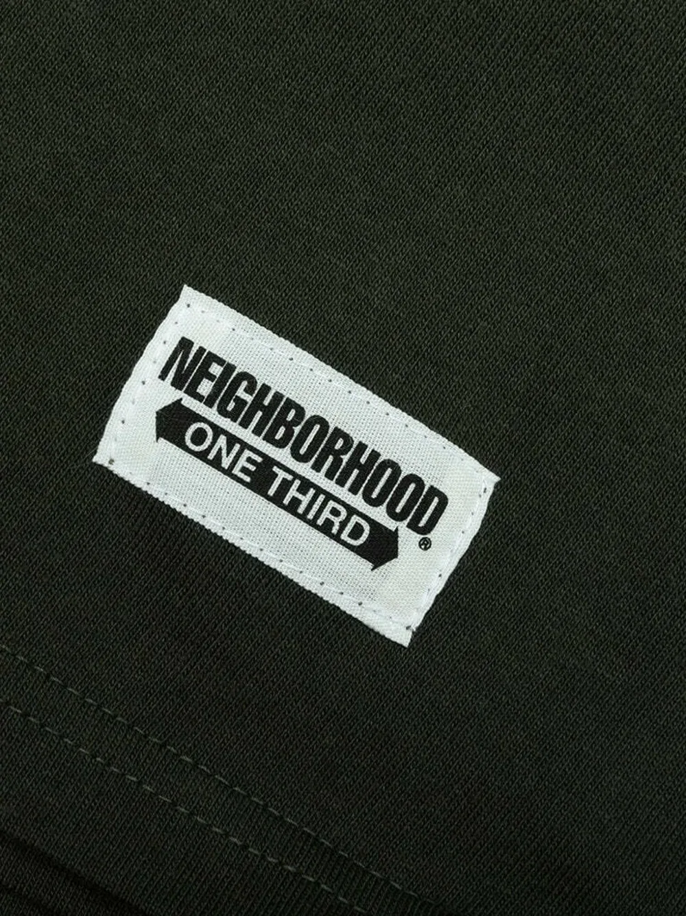 Футболка с графическим принтом Neighborhood, зеленый — фото 4