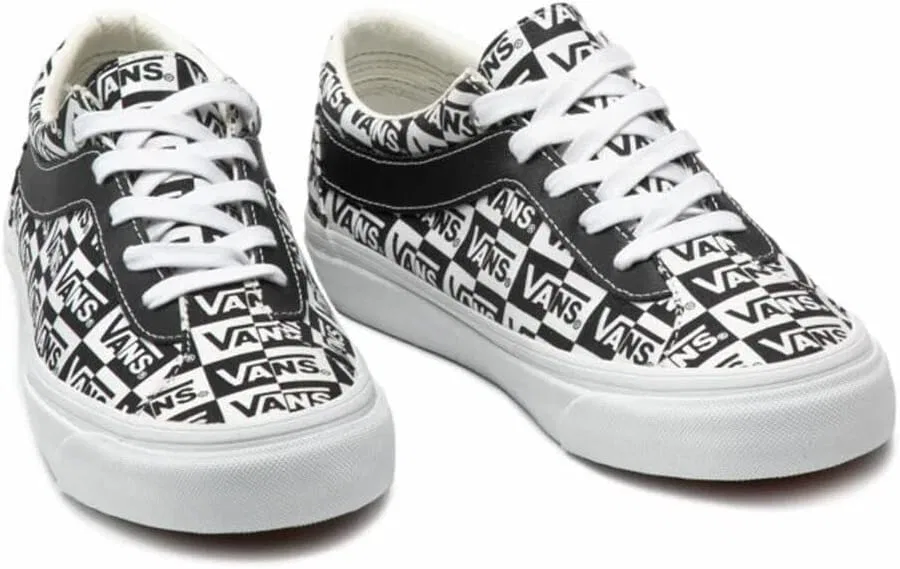Мужские скейтбордические кроссовки Vans Bold NI, White-And-Black — фото 2