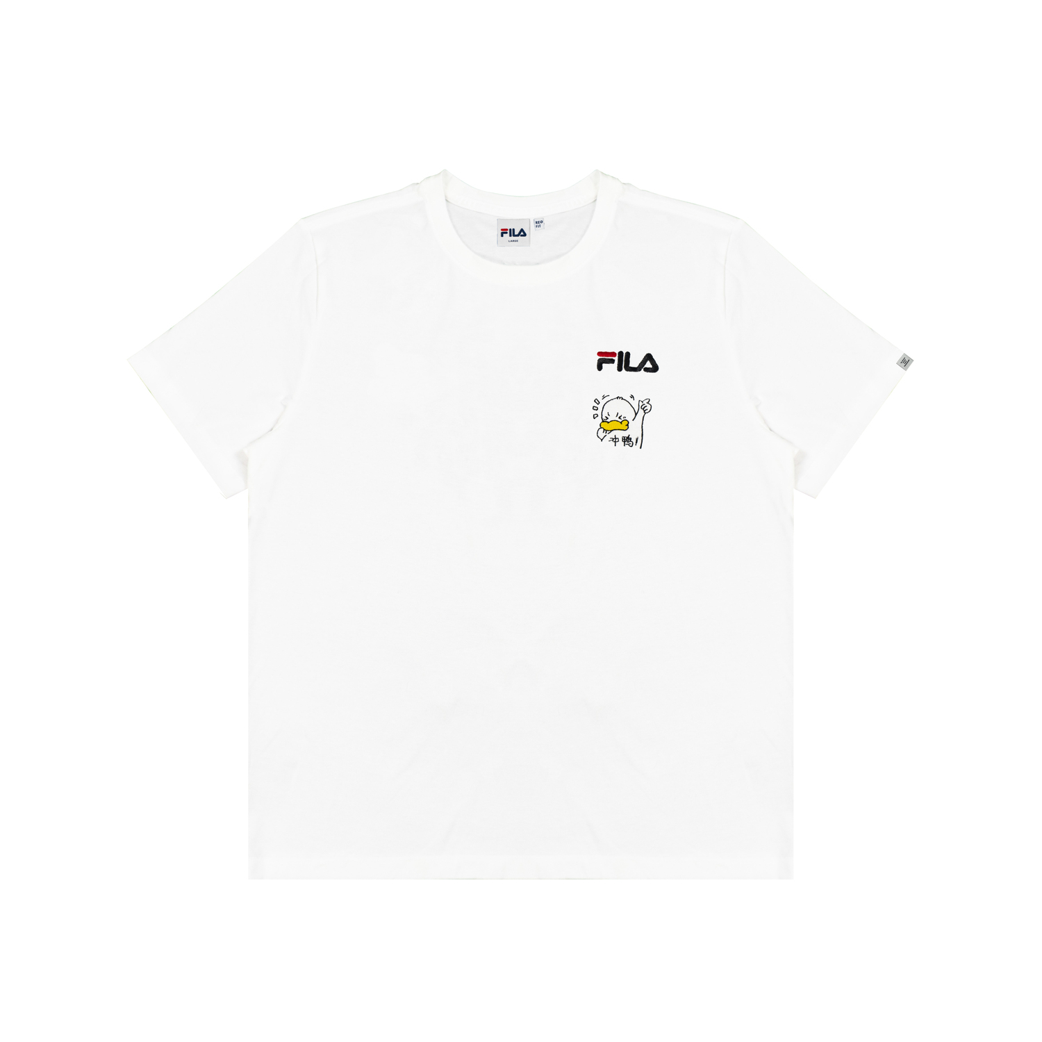 

FILA Футболка унисекс белая