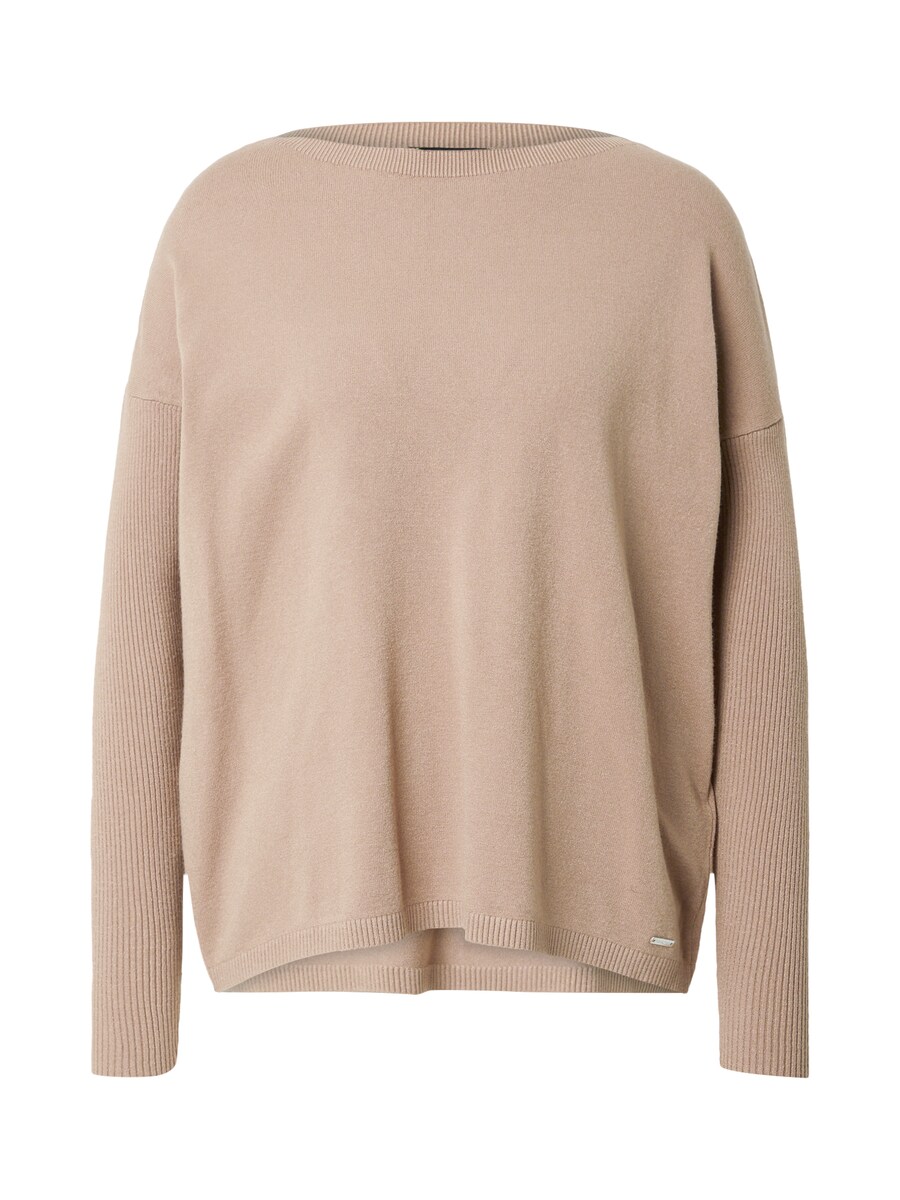 

Тонкий вязаный свитер MORE & MORE Sweater, пятнистый бежевый