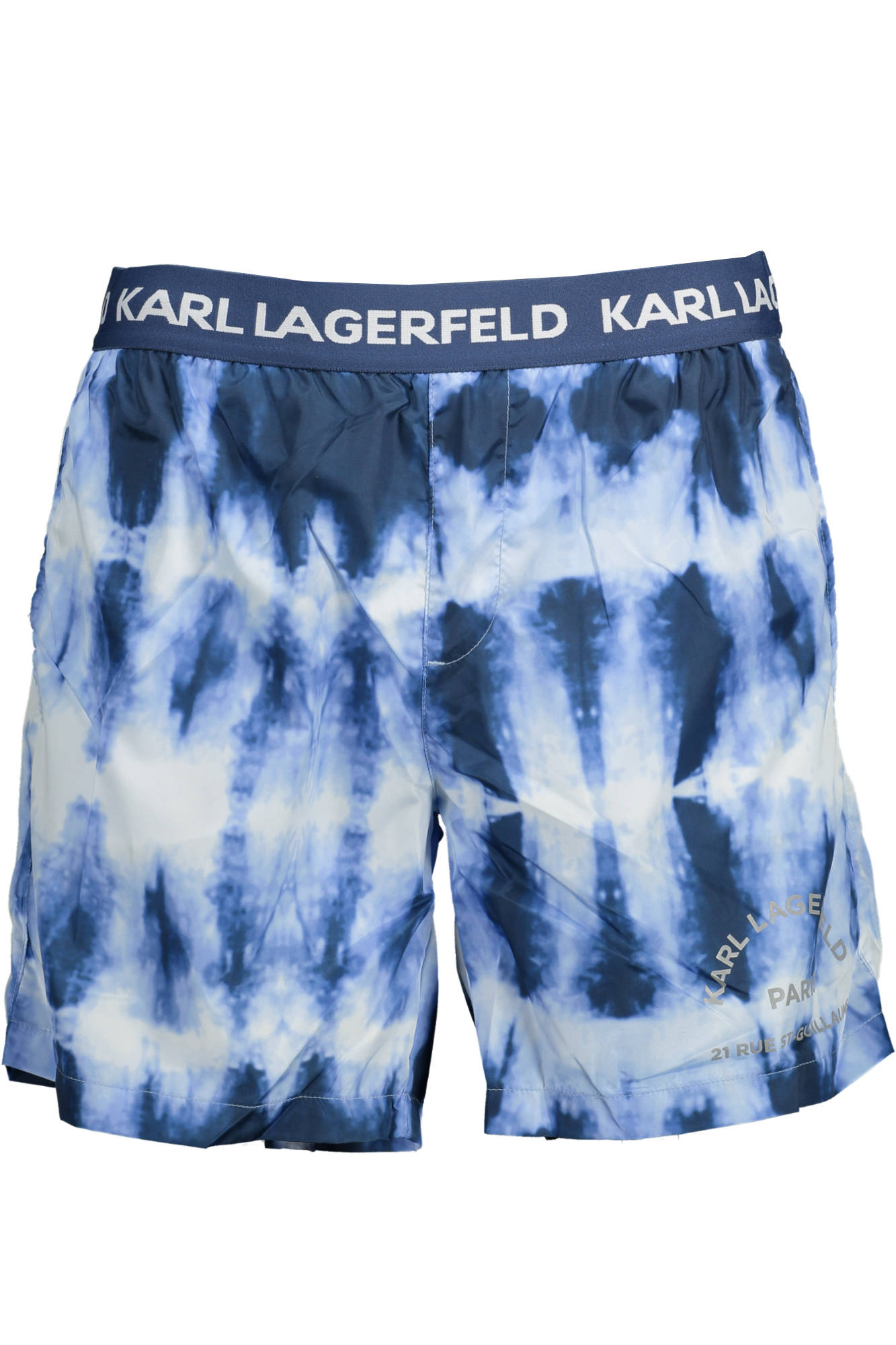 

Мужские шорты Karl Lagerfeld Beachwear пляжные с принтом, синий/голубой