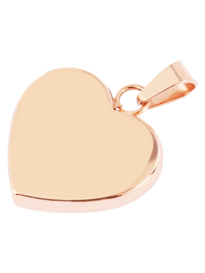 

Adeliás Женский кулон - Сердце. Кулон в форме сердца из нержавеющей стали с золотым покрытием