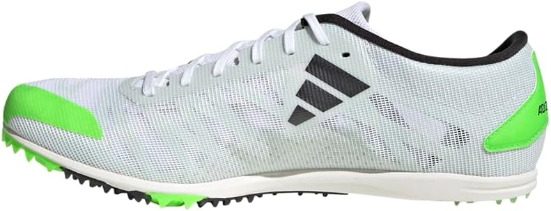 Кроссовки adidas Adizero XCS для взрослых, унисекс, белый/зеленый — фото 4