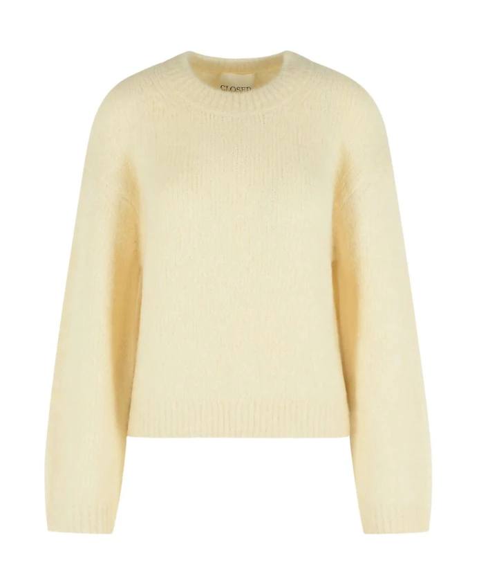 

Свитер с круглым вырезом Closed, белый