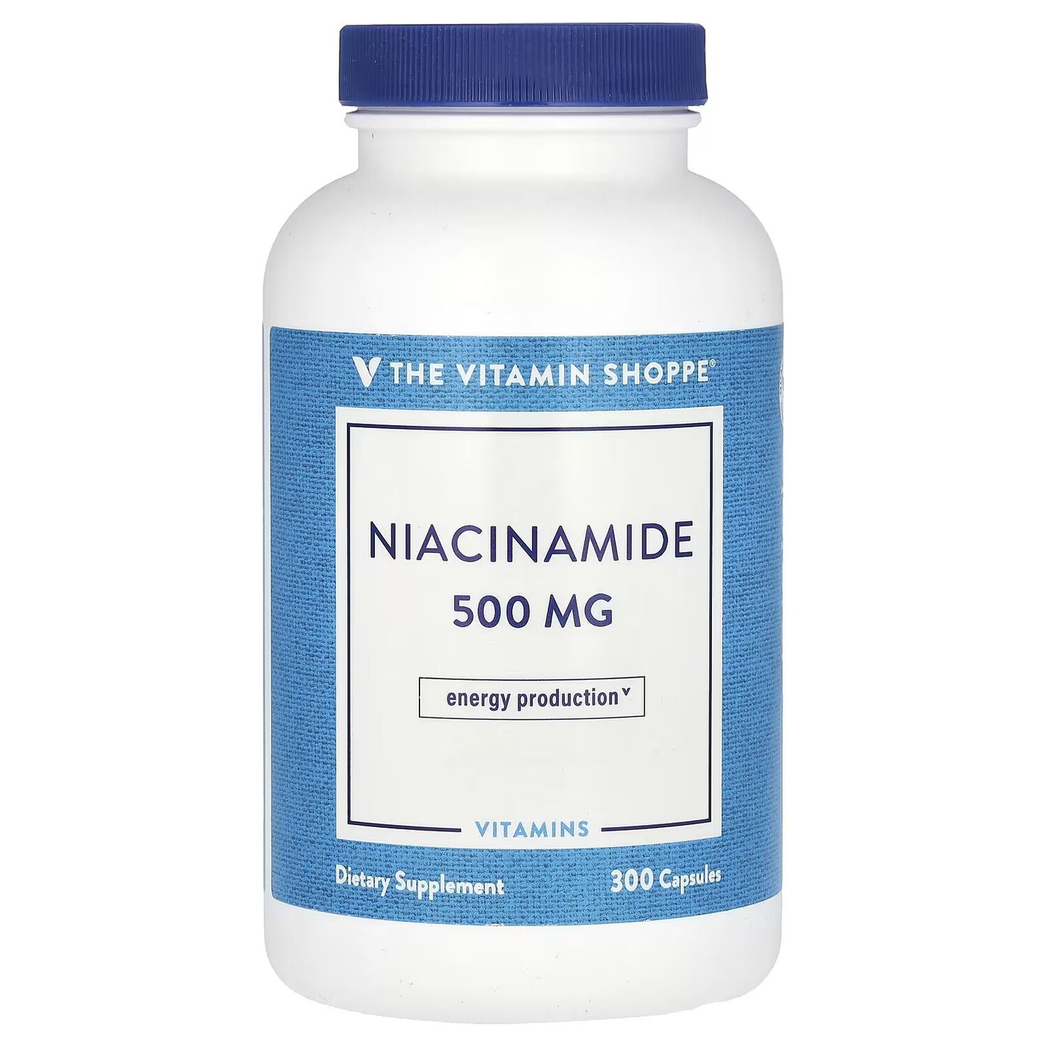 

Ниацинамид, 500 мг, 300 капсул The Vitamin Shoppe
