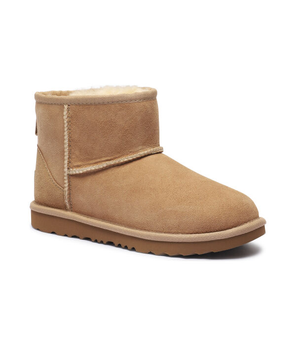 

Кожаные зимние ботинки классические мини ii Ugg, желтый
