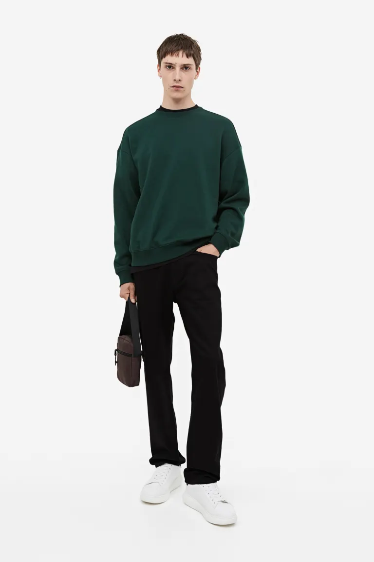 

Толстовка свободного кроя H&M, зеленый