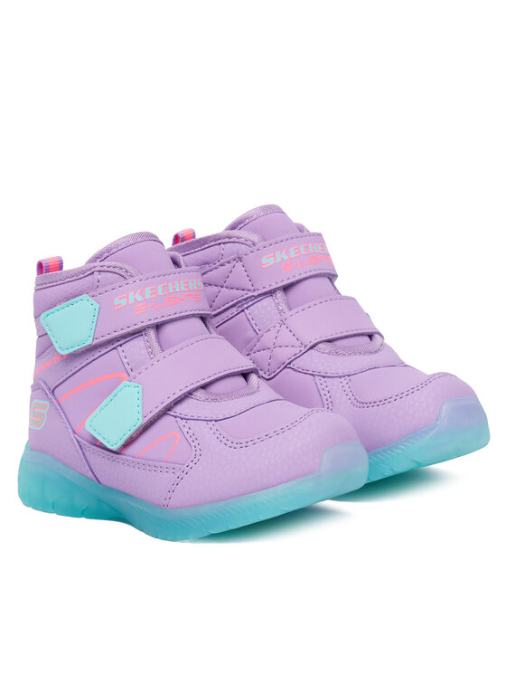 Сапоги для снега Illumi-Brights 319310N LVMT Skechers, фиолетовый — фото 2