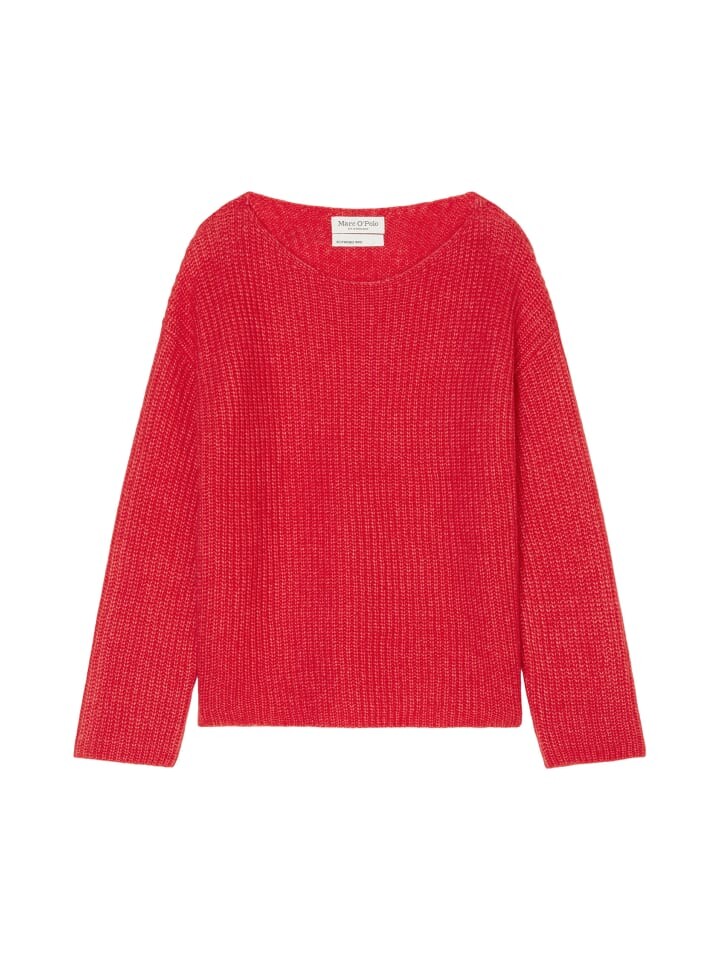 

Пуловер Marc O'Polo Strick oversized, цвет poppy red