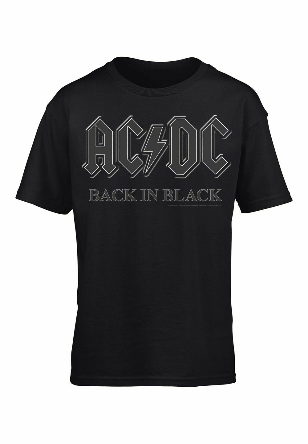 

Футболка с принтом AC/DC BACK IN BLACK rockshirts, черный