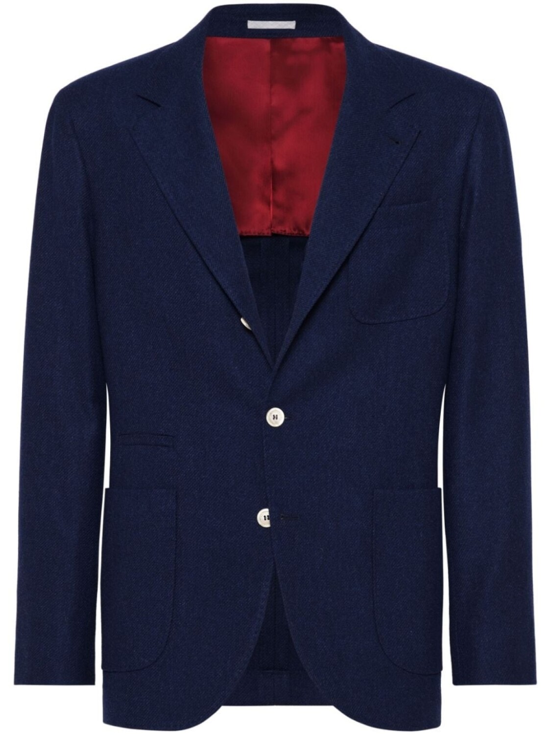 

Brunello Cucinelli однобортный пиджак, синий