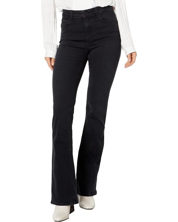 

Джинсы Paige 32" High-Rise Laurel Canyon in Black Willow, цвет Black Willow