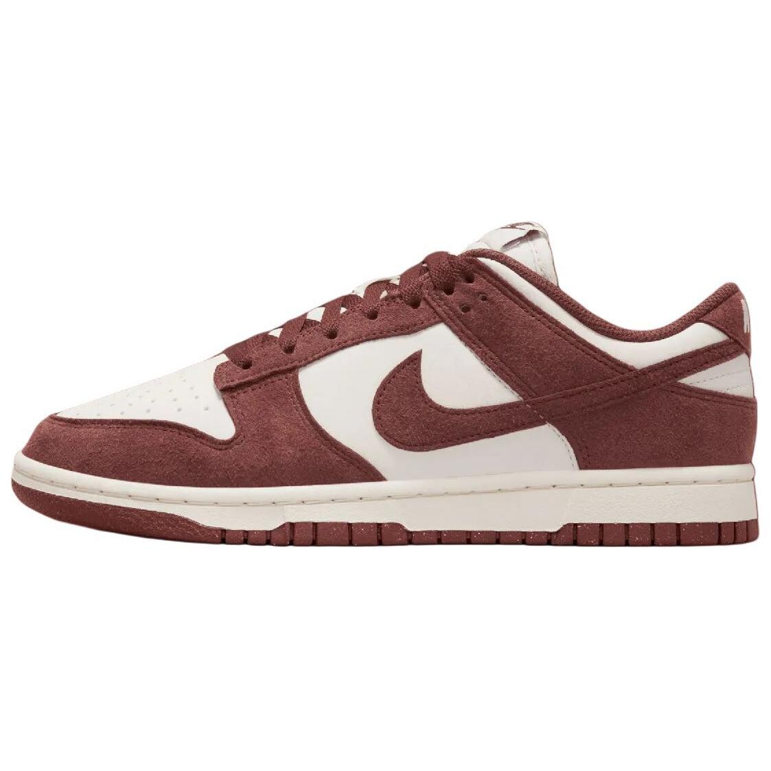 

Кроссовки Nike Dunk Skateboarding Shoes Unisex Low-top White/Brown, цвет Earth Strata S23/Wonder White F21/Earth Strata S23