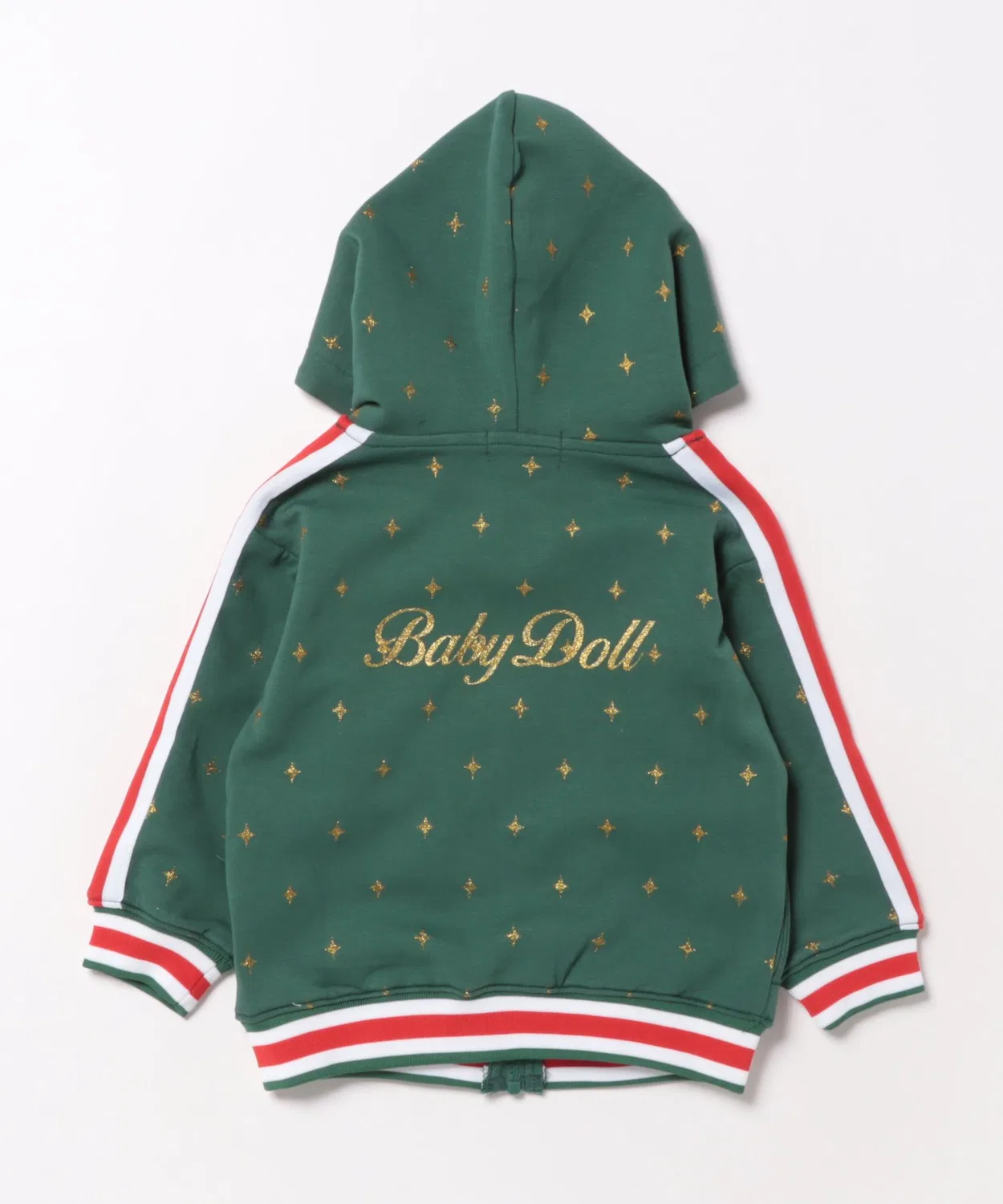Детская спортивная кофта BABYDOLL Sparkle Line Zip Hoodie, Navy — фото 3
