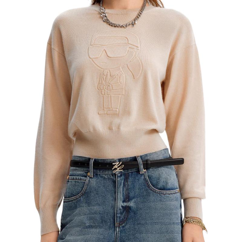 

KARL LAGERFELD / Karl Lagerfeld Jeans Свитер KARL LAGERFELD женский khaki