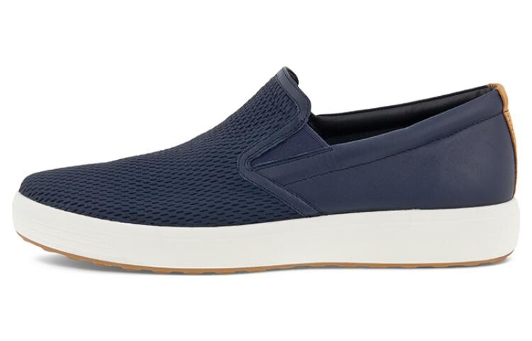 

Soft Cool Men"s Casual Men Low-top Ocean Blue Ecco