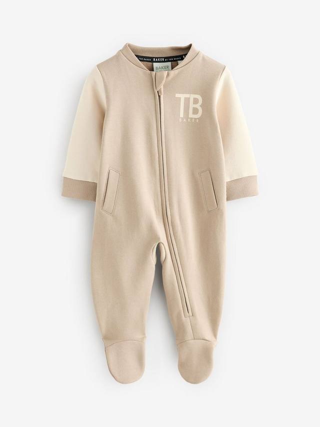 

Пижама baker by baby varsity sleepsuit Ted Baker, цвет Stone