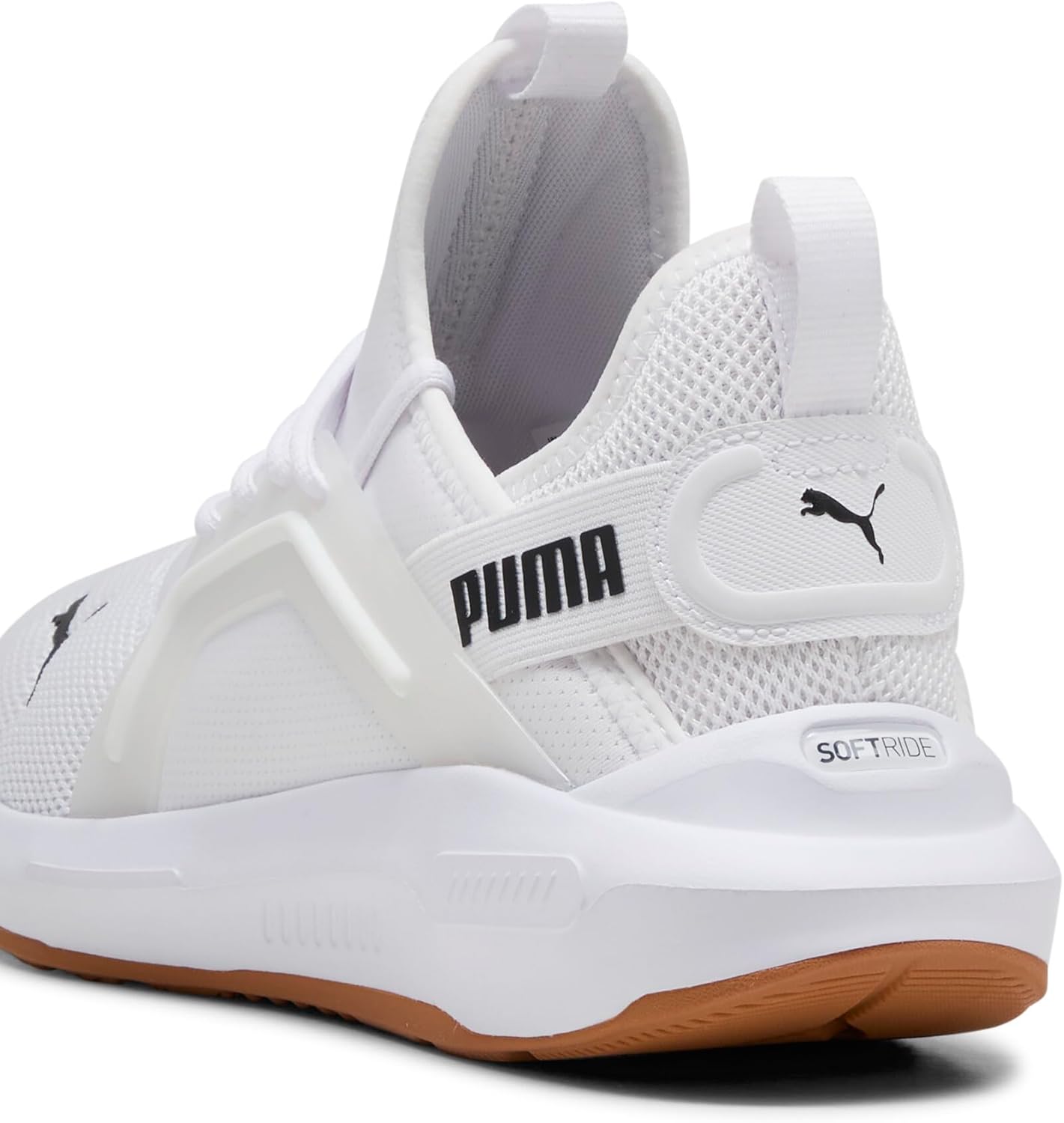 Кроссовки для шоссейного бега PUMA Softride Enzo 5 для унисекс, белый/черный — фото 3