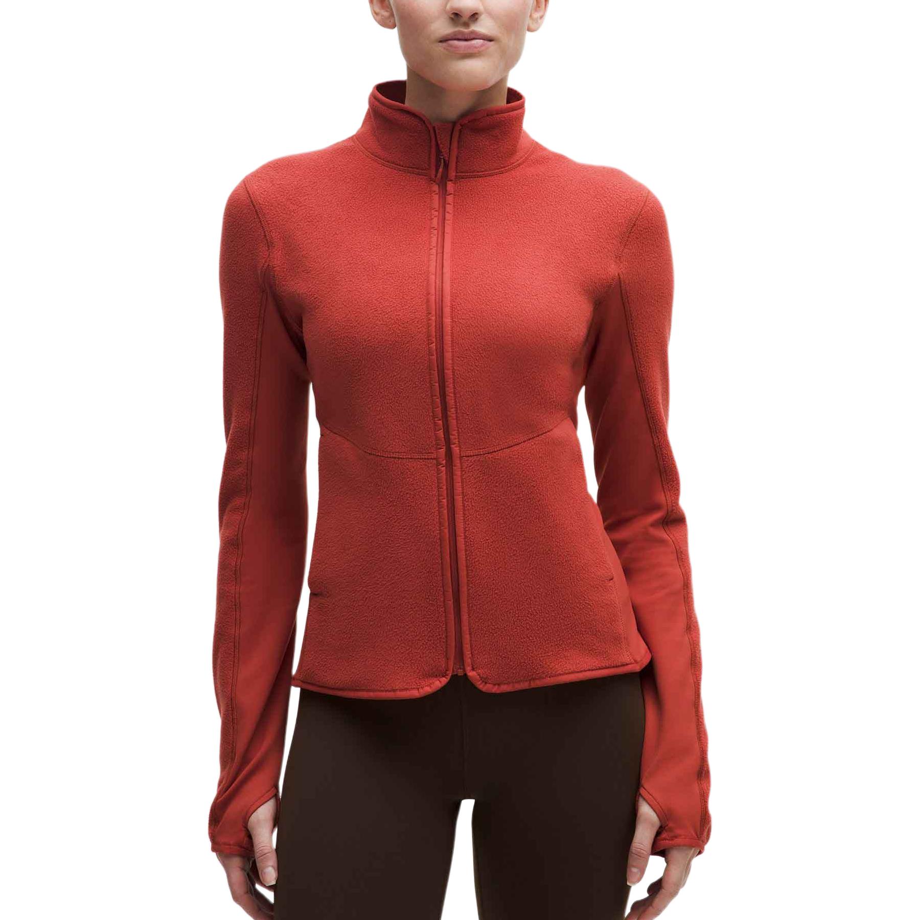 

Флисовая одежда женская Lululemon, night wizard красный/dadv