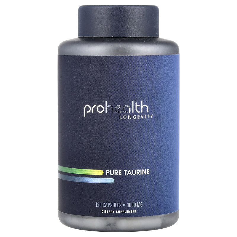 

ProHealth Longevity, Чистый таурин, 1000 мг, 120 капсул