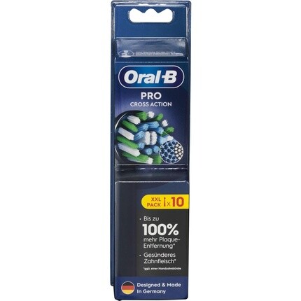 

Сменные насадки Oral-B Pro Cross Action, 10 шт., черные
