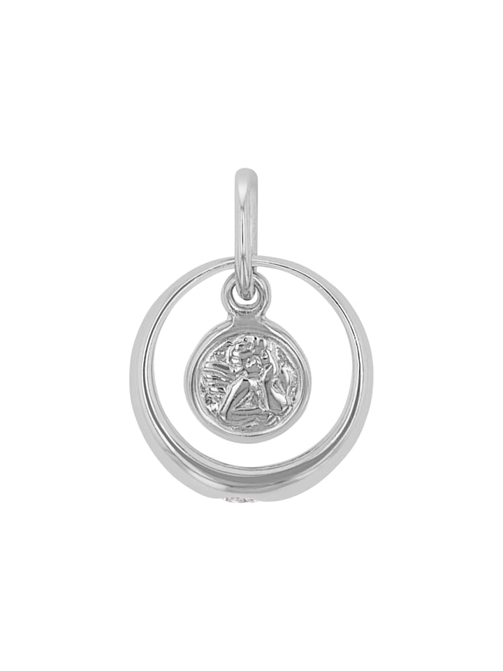 

Amor Кулон с мотивом, серебро 925 пробы, покрытое родием