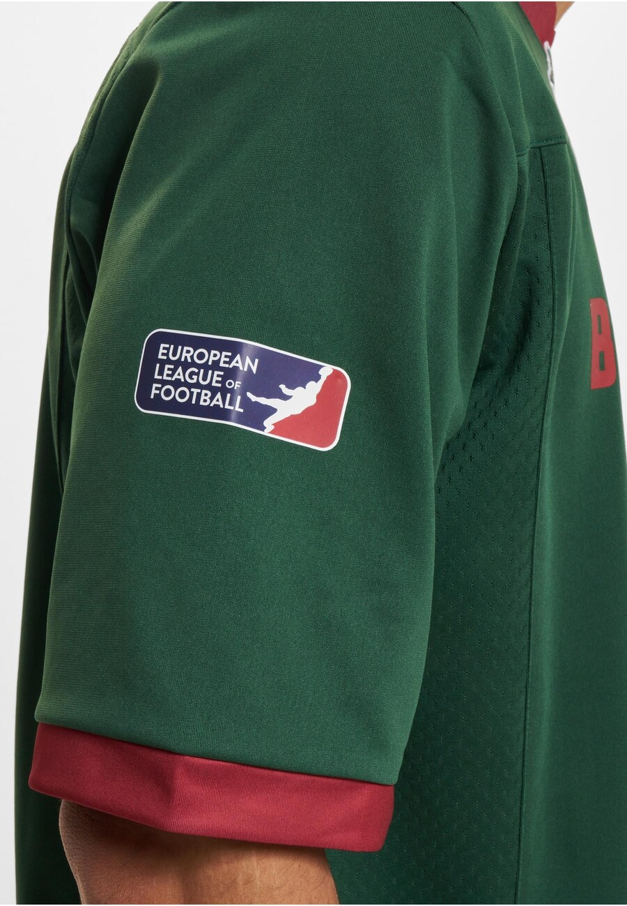 

Футболка European League of Football Shirt DefShop x European League of Football Barcelona Dragons Authentic Game, темно-зеленый